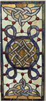 CELTIC STAINED GLASS WINDOW
